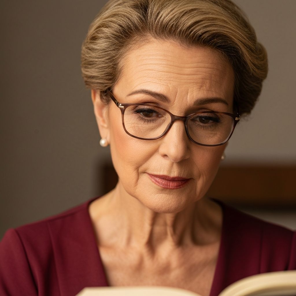 Antes do tratamento - dependendo de óculos